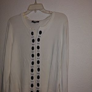 Long sleeve cardigan sweater